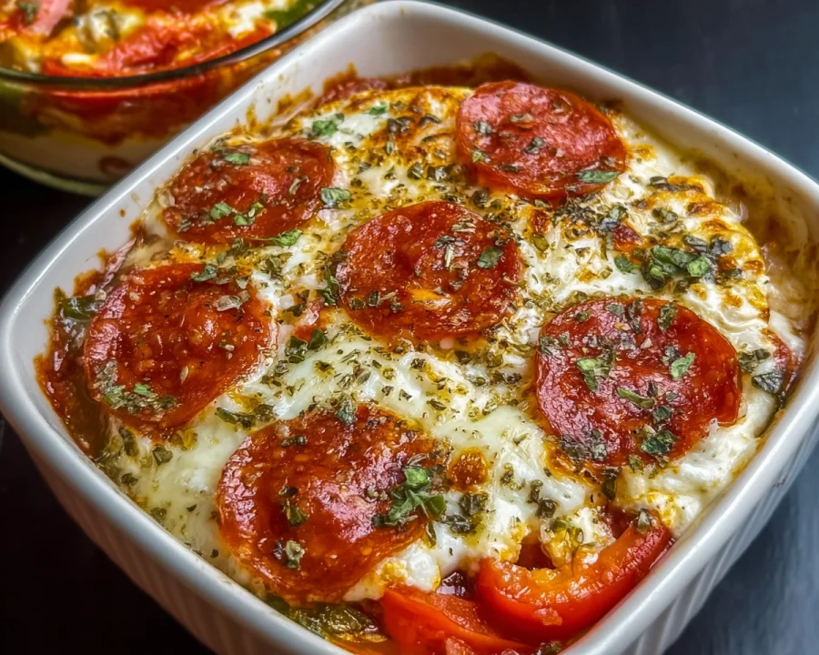 High-Protein Cottage Cheese Pizza Bowl in 5 Mins