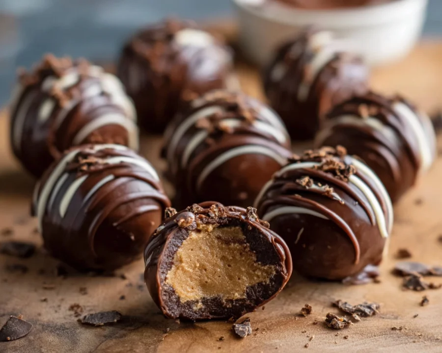 Keto Peanut Butter Chocolate Fat Bombs