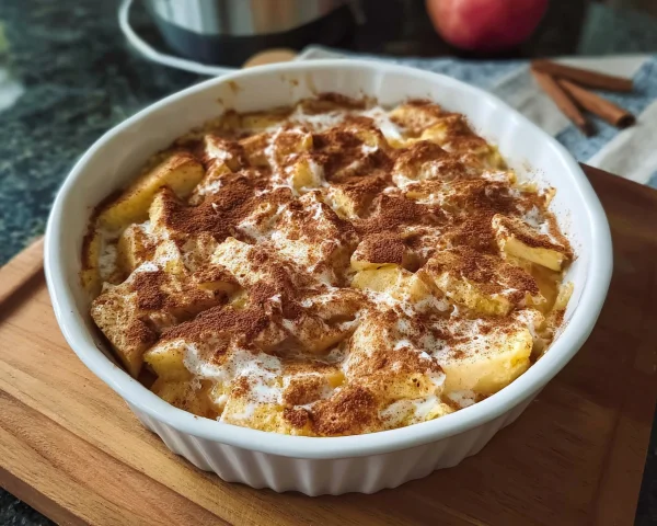 Apple Cinnamon Cottage Cheese Bake: High-Protein Breakfast