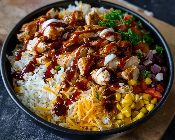 BBQ Ranch Chicken Bowl: Macro-Friendly & High Protein