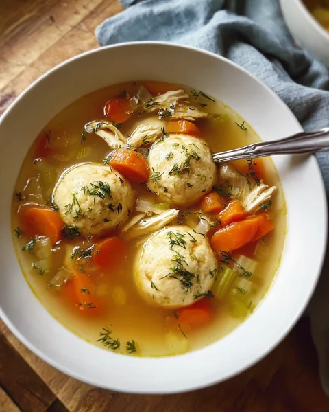 Classic Chicken Matzo Ball Soup Recipe