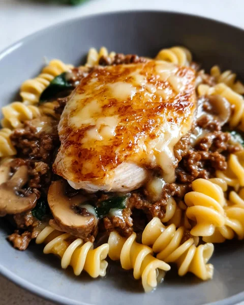 Creamy Beef & Garlic Butter Pasta - Quick Main Course