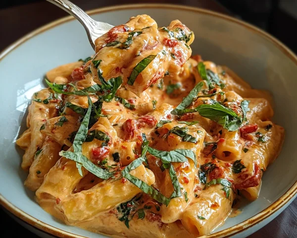 Creamy Tomato Garlic Pasta Ready in Minutes