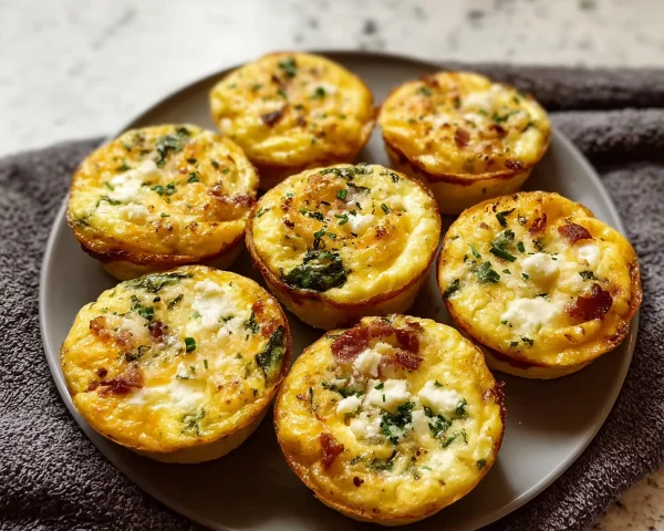 Easy Cottage Cheese Egg Bites for Quick Breakfast