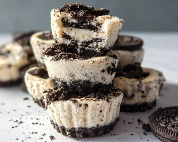 Easy Healthy No-Bake Oreo Cheesecake Bites Recipe