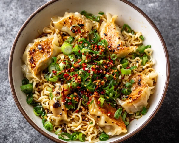 Easy Potsticker Noodle Bowls: Quick Weeknight Meal