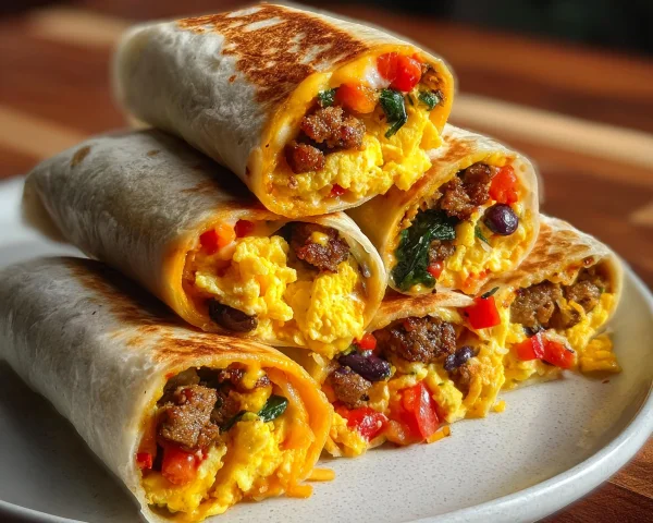High-Protein Breakfast Burritos for a Fuel-Filled Day