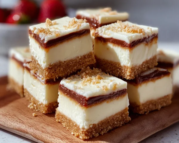 Keto No-Bake Cheesecake Bars: 5-Ingredient Almond Crust