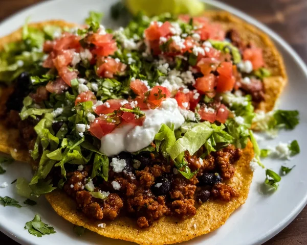 Low Calorie Tostadas: Quick, High Protein Meal