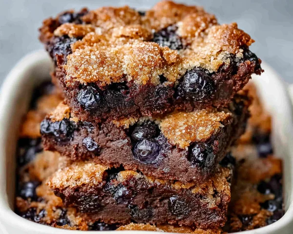 Low Carb Blueberry Dump Cake: Paleo & Keto Friendly