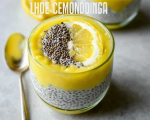 Bright Lemon Chia Pudding