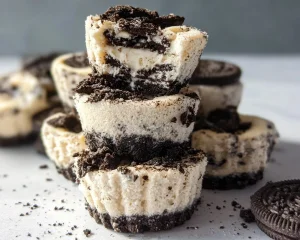 No-Bake Oreo Cheesecake Bites