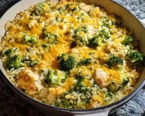 Chicken Broccoli Rice Bake