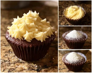 Low-Carb Almond Cupcakes